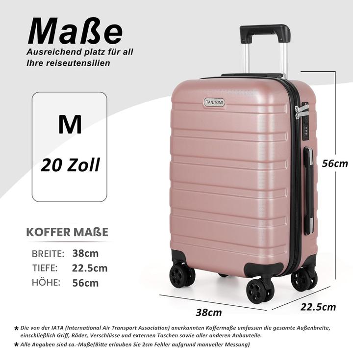 Produktbild Tan.Tomi Handgepäck Koffer (41 l, Handgepäck (bis 50l))