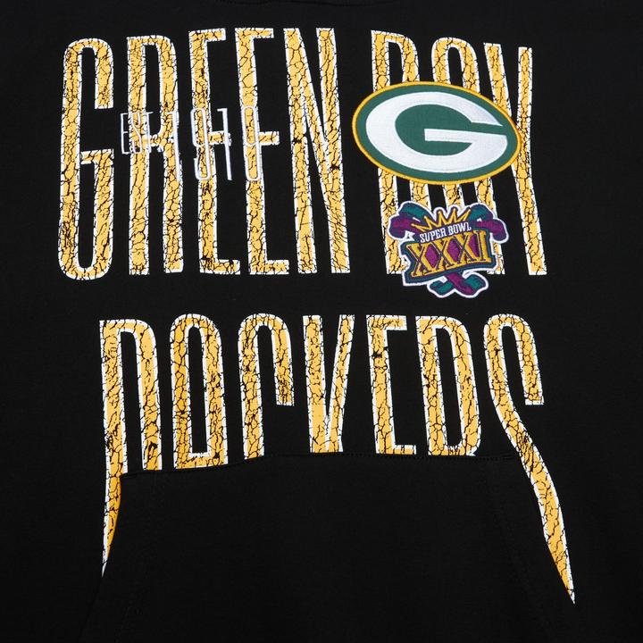 Actual product image Mitchell & Ness Fleece Hoody - TEAM OG Green Bay Packers (M)