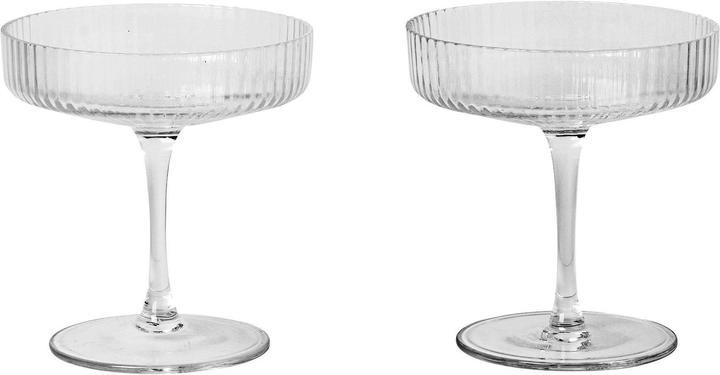 Ondulazione (15 cl, 2 Occhiali, Bicchieri da champagne)