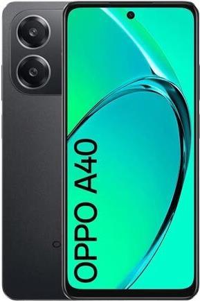 Produktbild OPPO A40 MEA+NFC 4/128GB Sparkie Black OEU (128 GB, Sparkie Black, 6.67", Dual SIM, 50 Mpx, 4G)