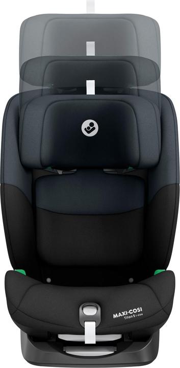 Produktbild Maxi-Cosi Kindersitz Titan S i-Size Tonal Black (Kindersitzerhöhung, ECE R129/i-Size Norm)