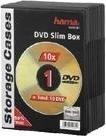 Actual product image Hama 1x10 DVD Blank Sleeve Slim 50% space saving
