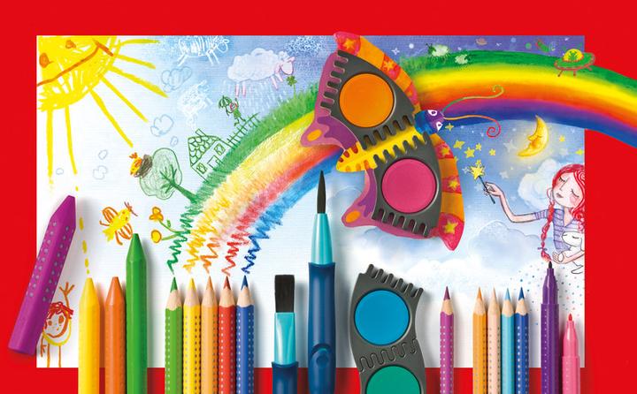 Immagine prodotto Faber-Castell impugnatura jumbo (Rosso, 1 x)