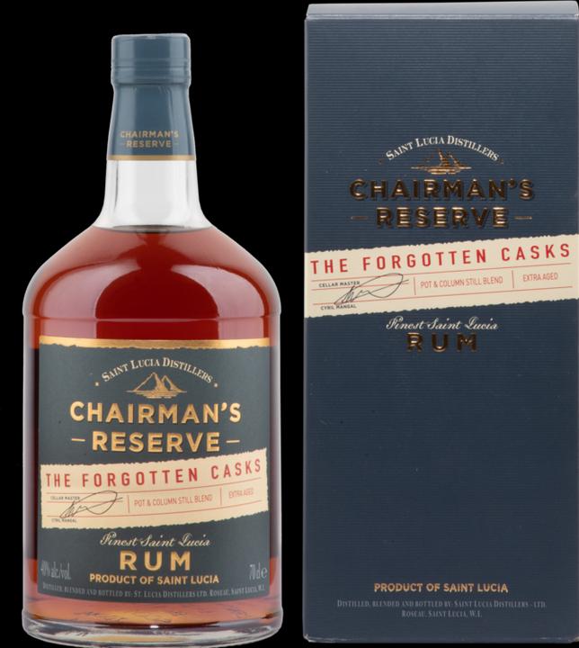 Produktbild St. Lucia Distillers St. Lucia Rum Chairman's Reserve 'The Forgotten Casks' (1 x 70 cl)