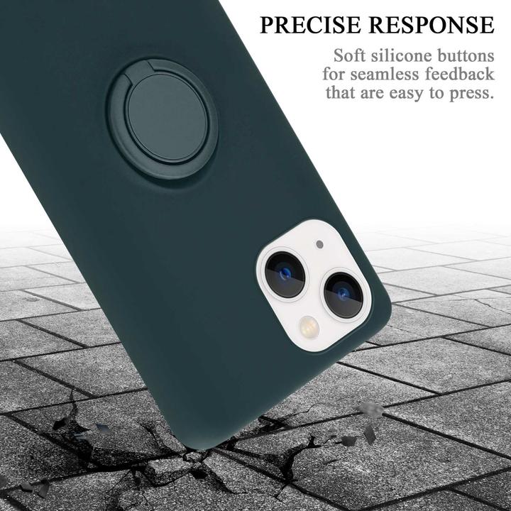 Immagine prodotto Cadorabo Custodia per Apple iPhone 14 PLUS in TPU Liquid Ring in stile custodia in silicone (Apple iPhone 14 Plus)