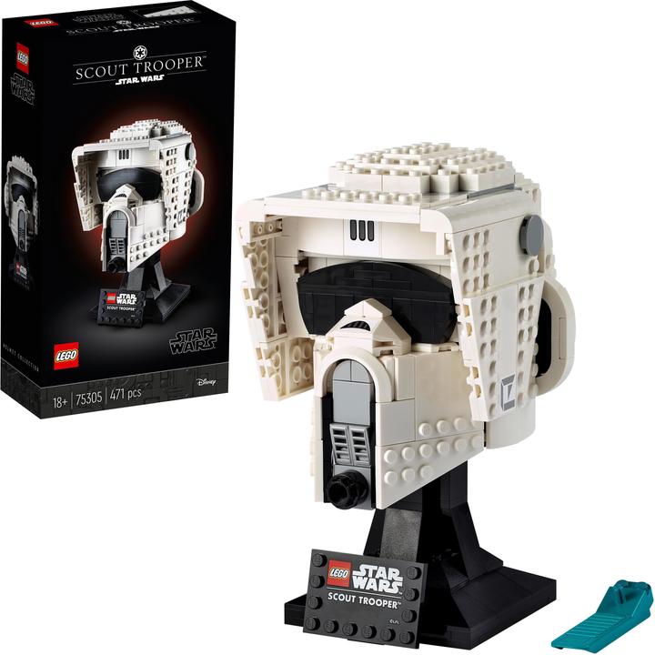 Produktbild LEGO Star Wars 75305 Scout Trooper Helm (75305, LEGO Star Wars)