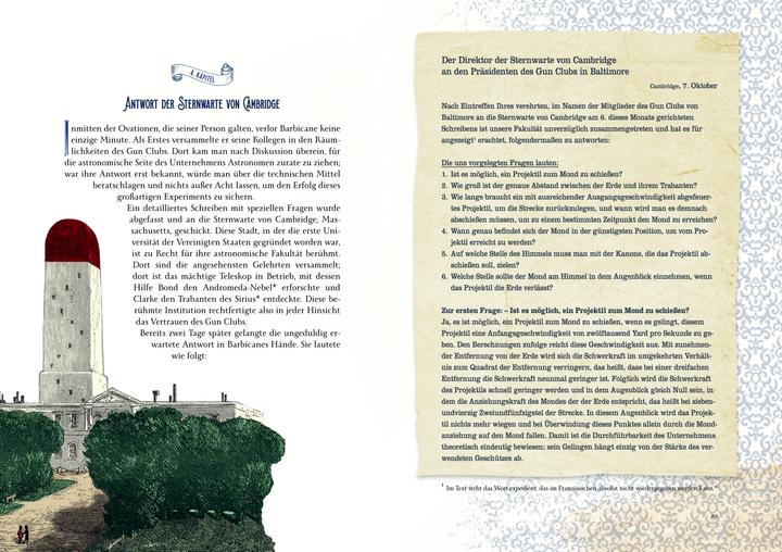 Actual product image Von der Erde zum Mond / Reise um den Mond (German, Jules Verne, 2024)