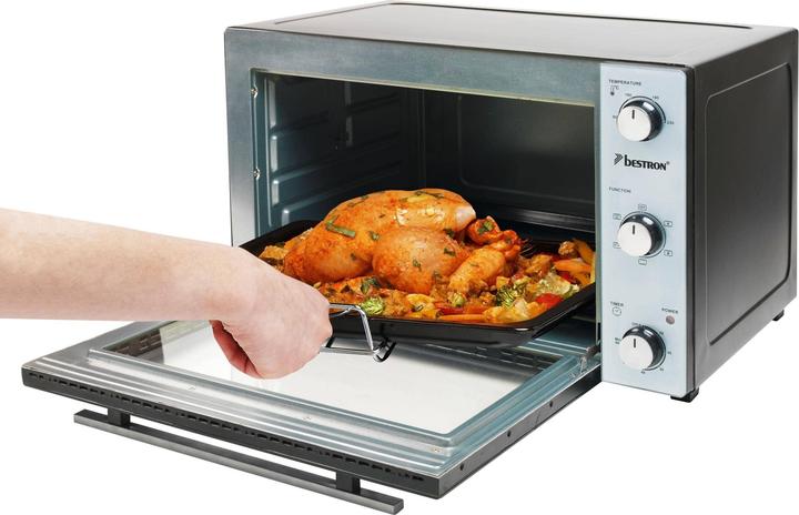 Actual product image Bestron Grill oven with rotary spit and convection function