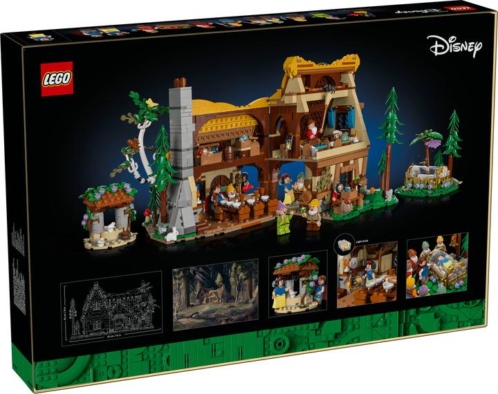 Actual product image LEGO The hut of Snow White and the Seven Dwarfs (43242, LEGO Disney)