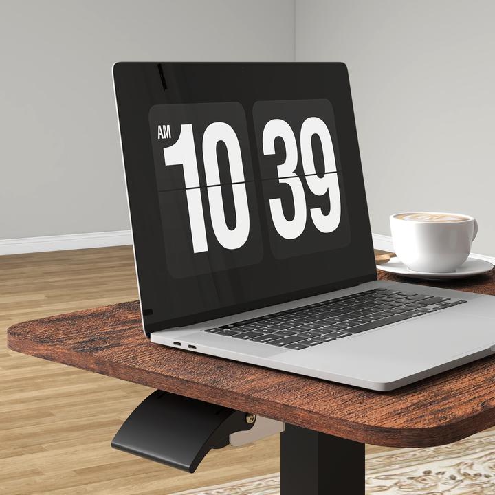 Image du produit Vinsetto Table à roulettes réglable en hauteur (48 x 65 x 108 cm)