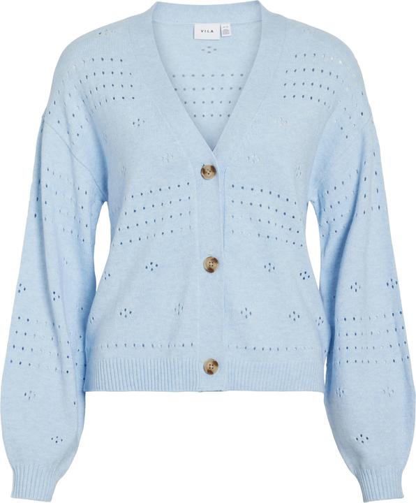Vila V-Ausschnitt Strickjacke (L)