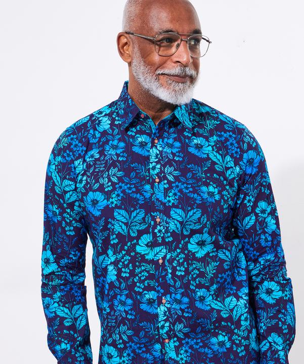 Immagine prodotto Joe Browns Ombre Floral Print Long Sleeve Shirt (S)