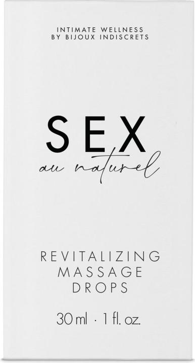 Produktbild Bijoux Indiscrets Sex au Naturel Revitalizing Intimate Massage Gel (30 ml)