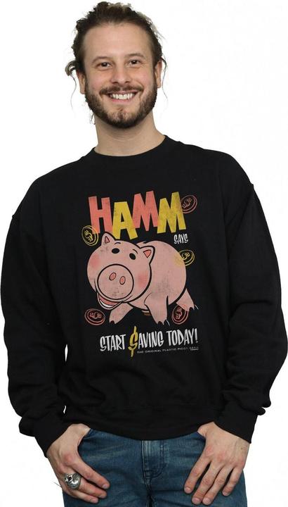 Immagine prodotto Disney Toy Story 4 Hamm The Piggy Bank Felpa Uomo (5XL)