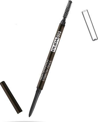Pupa Milano High Definition Eyebrow Pencil Dark Brown (Dark Brown)