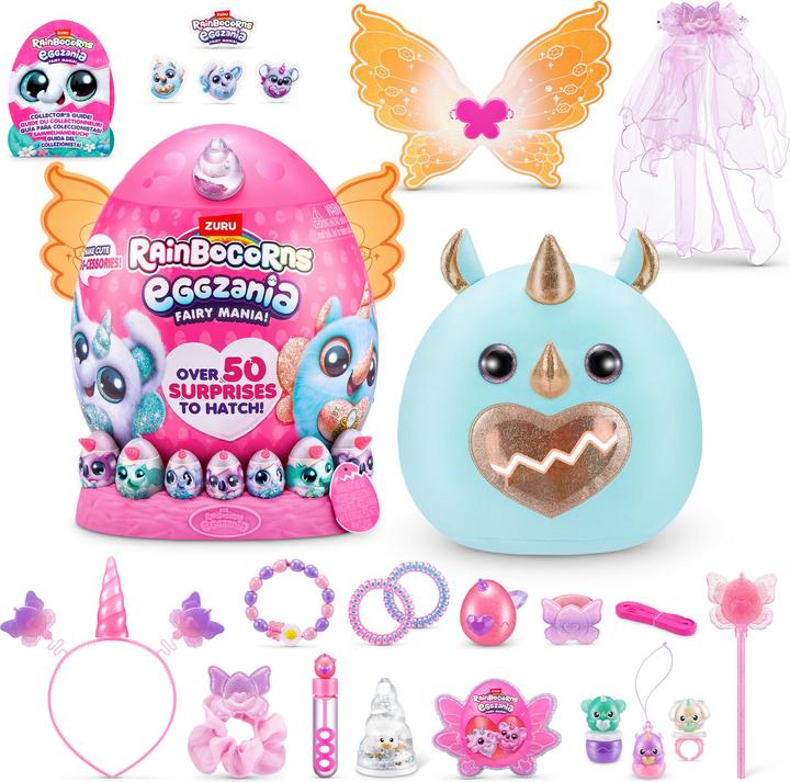 Actual product image Zuru Rainbocorn Eggzania Fairy Madness (36.20 cm)