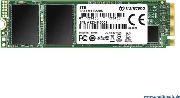 Image du produit Transcend 220S (1000 Go, M.2 2280)
