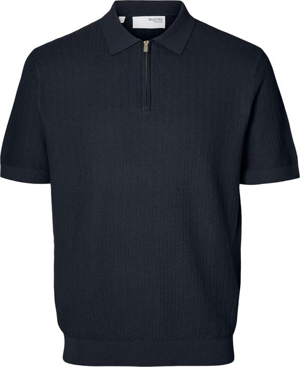 Selected Homme Zip-up Polo shirt