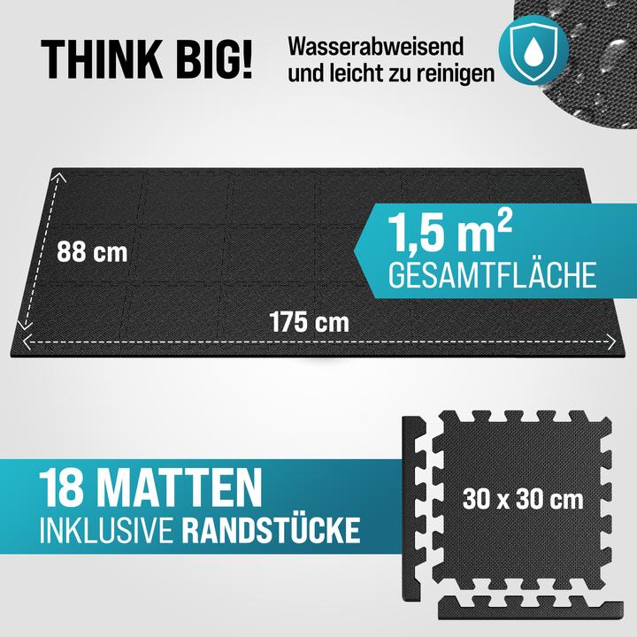 Actual product image Monzana Floor protection mats (1 cm)