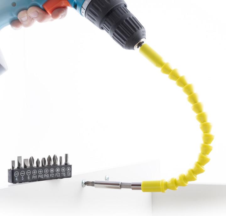 Produktbild InnovaGoods Flexible Verlängerung für Bohrer und Schraubendreher