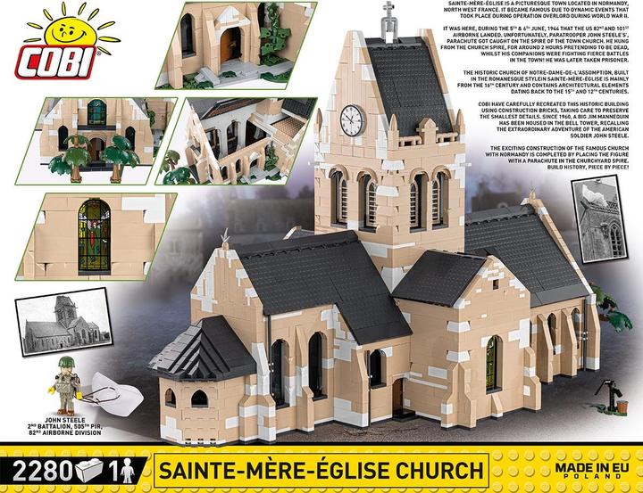 Actual product image Cobi Church Sainte-M?re-Eglise