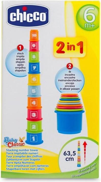 Actual product image Chicco Number Tower