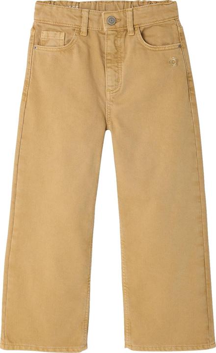 Actual product image Vertbaudet Weite Mädchen Hose mit Blumenstickerei (122)