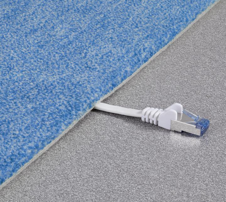 Immagine prodotto Renkforce Cavo di connessione di rete RJ45 CAT 6a U/FTP 0,50 m grigio altamente flessibile, con protezione (U/FTP, CAT6a, 0.50 m)