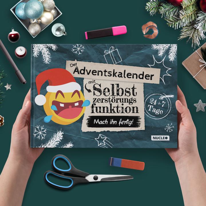 Actual product image Nucleo The Advent calendar with self-destruct function: finish it off