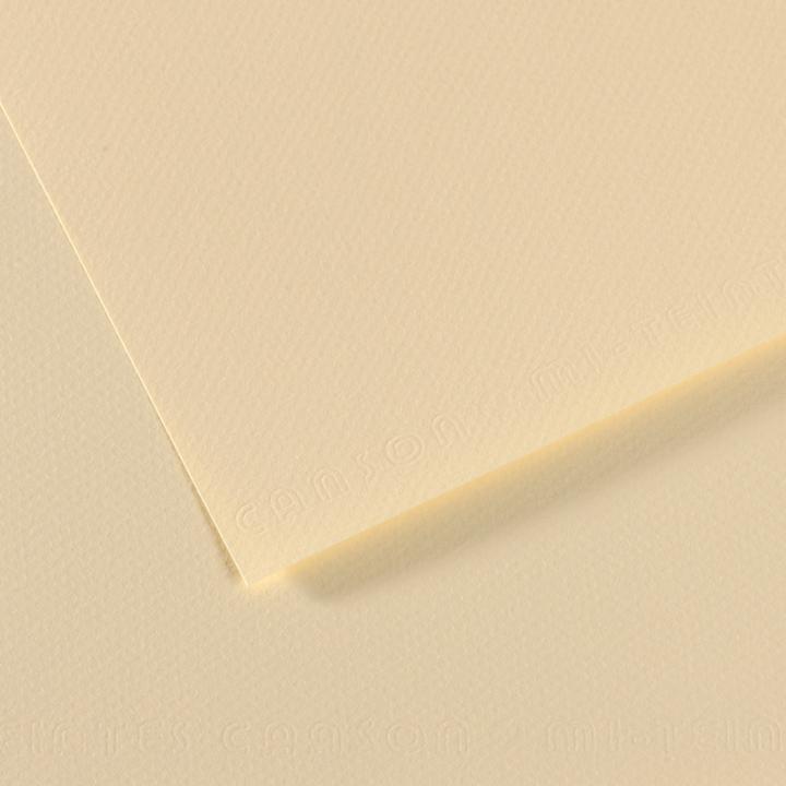 Image du produit Canson Papier à dessin Mi-Teintes, pastel-citron (160 g/m², 1 x)