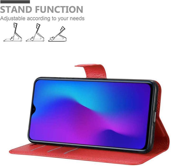 Produktbild Cadorabo Book mit Standfunktion Cover (Oppo R17)