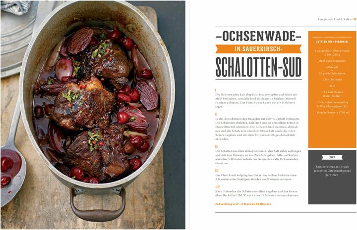 Produktbild Fleisch. 80 Rezepte. Warenkunde & Techniken. Mit Grill-Spezial (Deutsch, Stefan Wiertz, 2024)