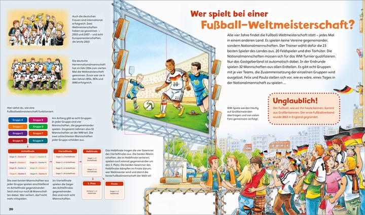 Image du produit Bookii WAS IST WAS Junior Auf geht's zum Fussball! (Allemand, Martin Lickleder, Claudia Kaiser, Andrea Constant, 2018)