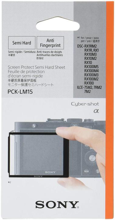 Produktbild Sony Pck-Lm15 (Displayschutz, RX1, Sony RX100, Sony Alpha A7II)