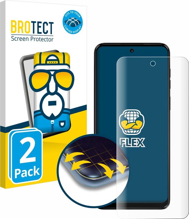 Actual product image BROTECT Full-Cover Protector (2 Piece, Motorola Moto G14)