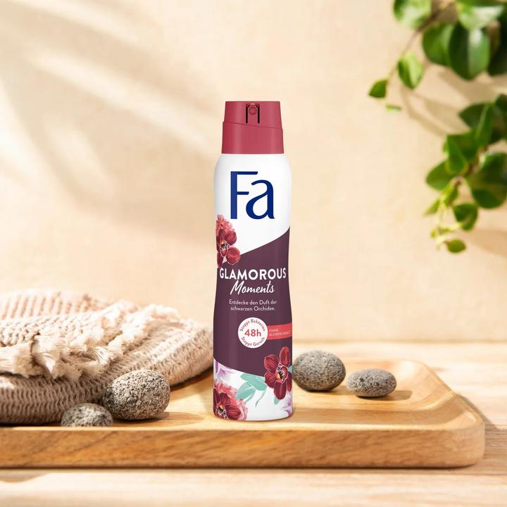 Actual product image Fa Deodorant spray 250ml Glamorous Moments (Spray, 250 ml)