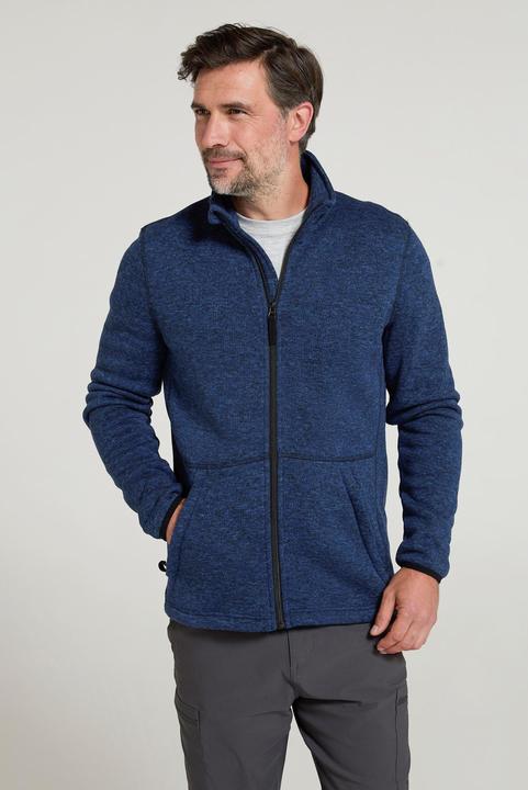 Produktbild Mountain Warehouse Idris III Fleecejacke Durchgehender Reissverschluss (4XL)