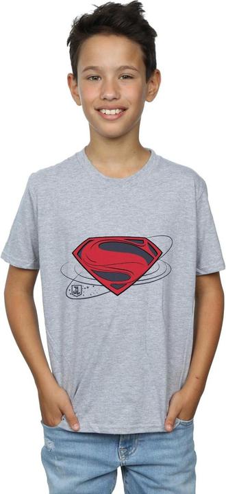 Image du produit - T-shirt JUSTICE LEAGUE MOVIE SUPERMAN LOGO - Garçon (116)