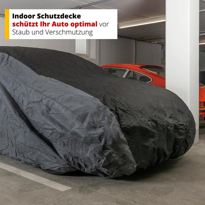 Actual product image CarComfort Autoplane Indoor Fleece, Car Cover SUV Size XL Grey/Black
