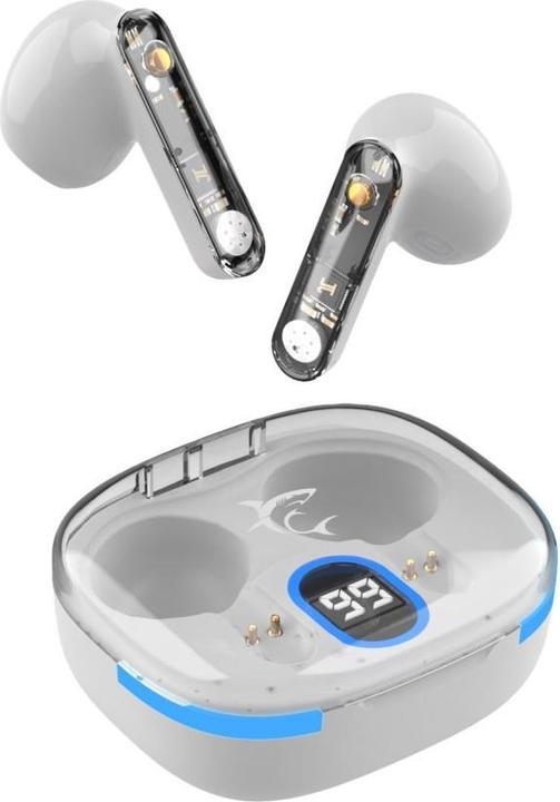 White Shark GEB-TWS37 HyperBeat White (4 h, Wireless)