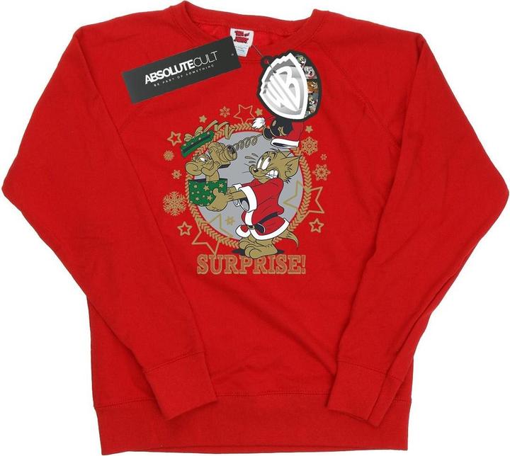 Immagine prodotto Tom & Jerry Christmas Surprise Felpa Donna (S)