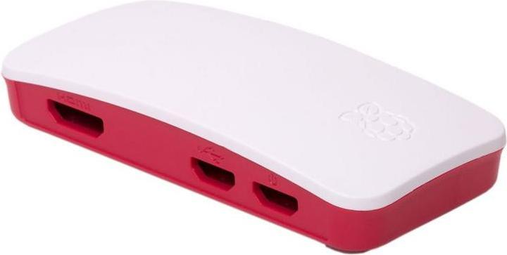 Berrybase Custodia ufficiale per Raspberry Pi Zero rosso/bianco