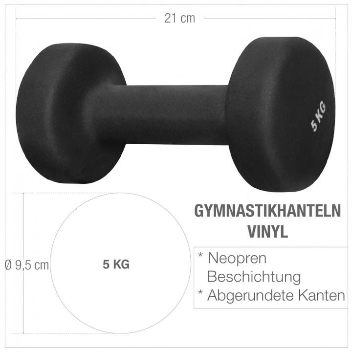 Image du produit Gorilla Sports Gymnastikhanteln (2 x 5 kg)