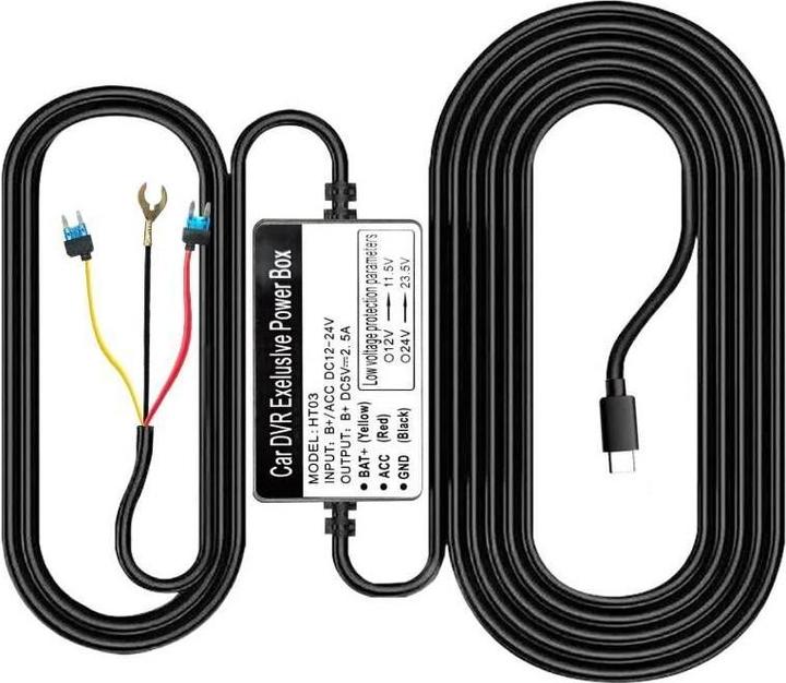 AZDome Hardwire kit HT03 USB-C