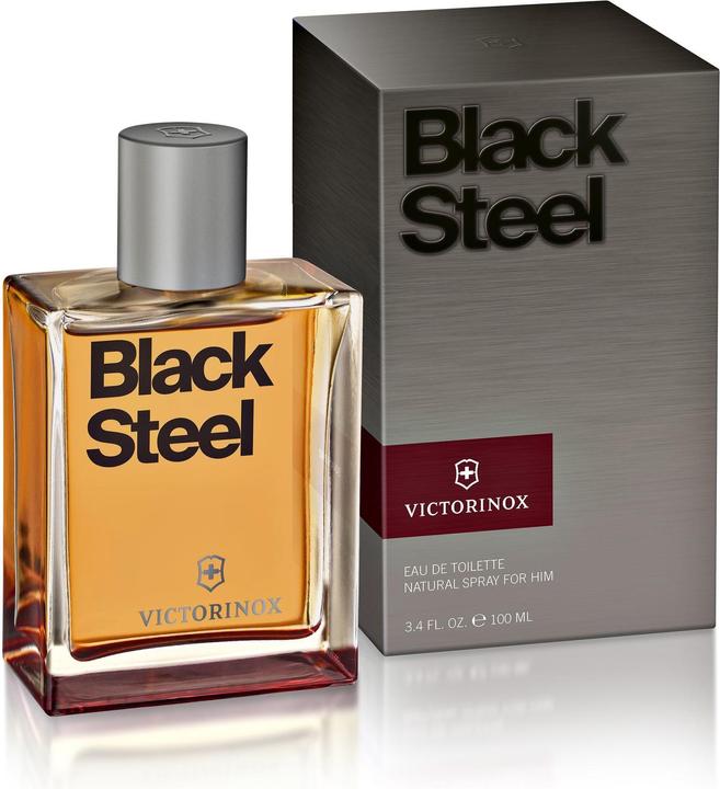 Actual product image Victorinox Black Steel (Eau de toilette, 100 ml)