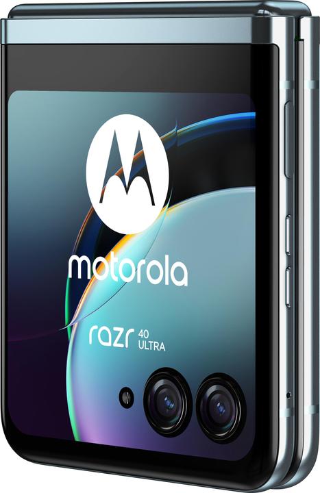 Produktbild Motorola Razr 40 Ultra (256 GB, Glacier Blue, 6.90", SIM + eSIM, 12 Mpx, 5G)
