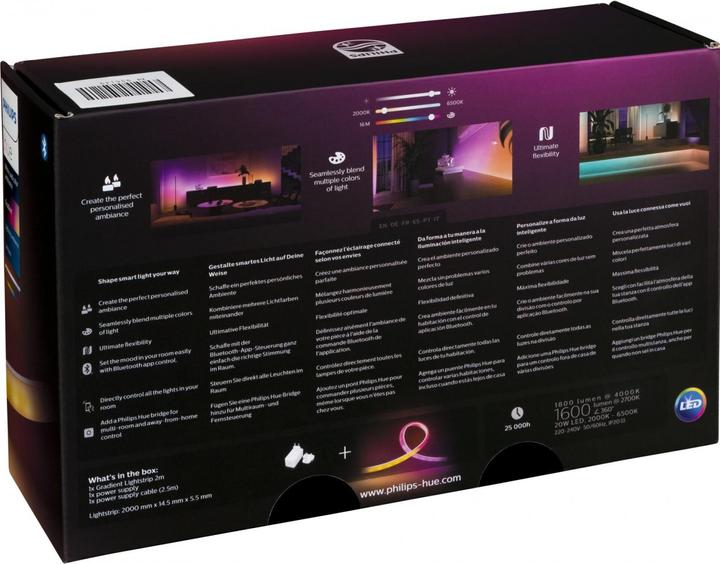Actual product image Philips Hue Gradient Ambiance Basis (RGB, 200 cm, Indoor)