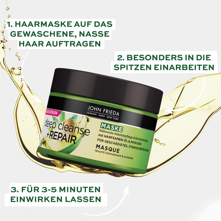 Actual product image John Frieda Repair & Detox - Masque (250 ml)