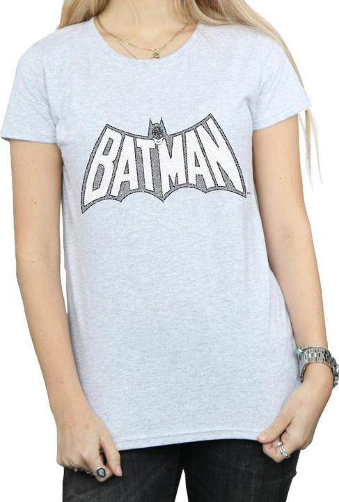Produktbild Batman Retro Crackle Logo TShirt (M)