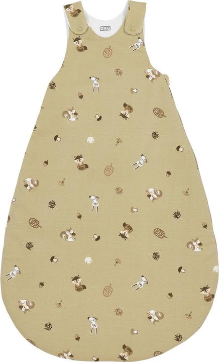Immagine prodotto Meyco Sacco a pelo Jersey 2 pezzi 56/62 Animali della foresta (62 cm)